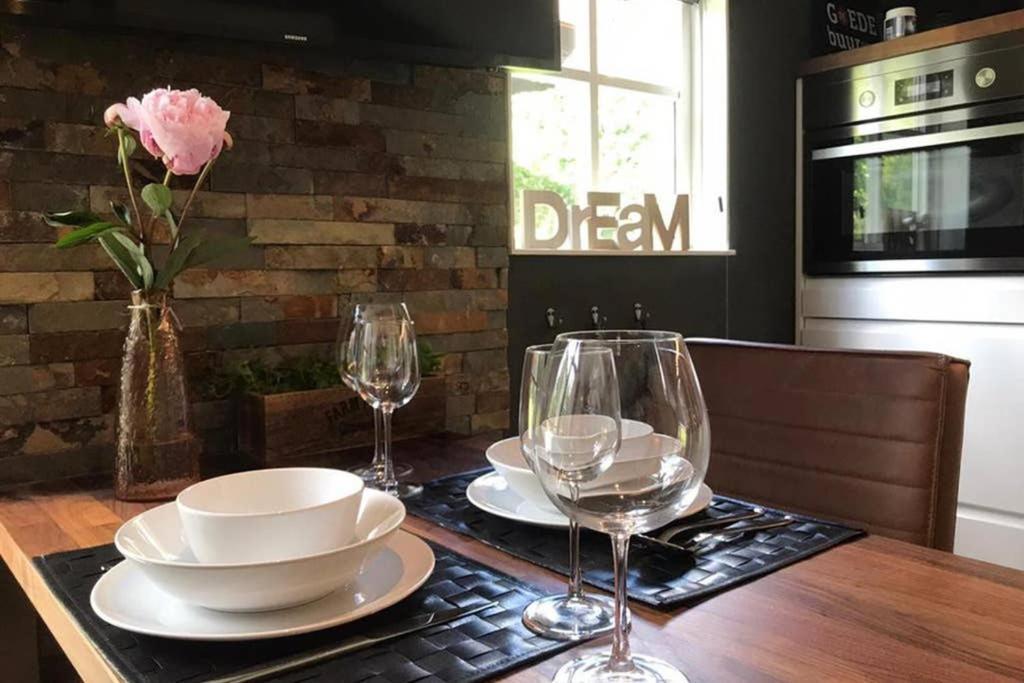 Luxe Natuurhuisje Met Jacuzzi En Haard In Drenthe, Echten Echten  Εξωτερικό φωτογραφία